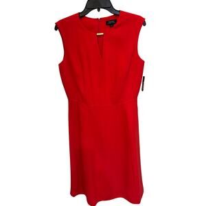 Tahari red dress Arthur s levine size 8 women